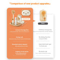 Silicone brush set Wash baby storage box