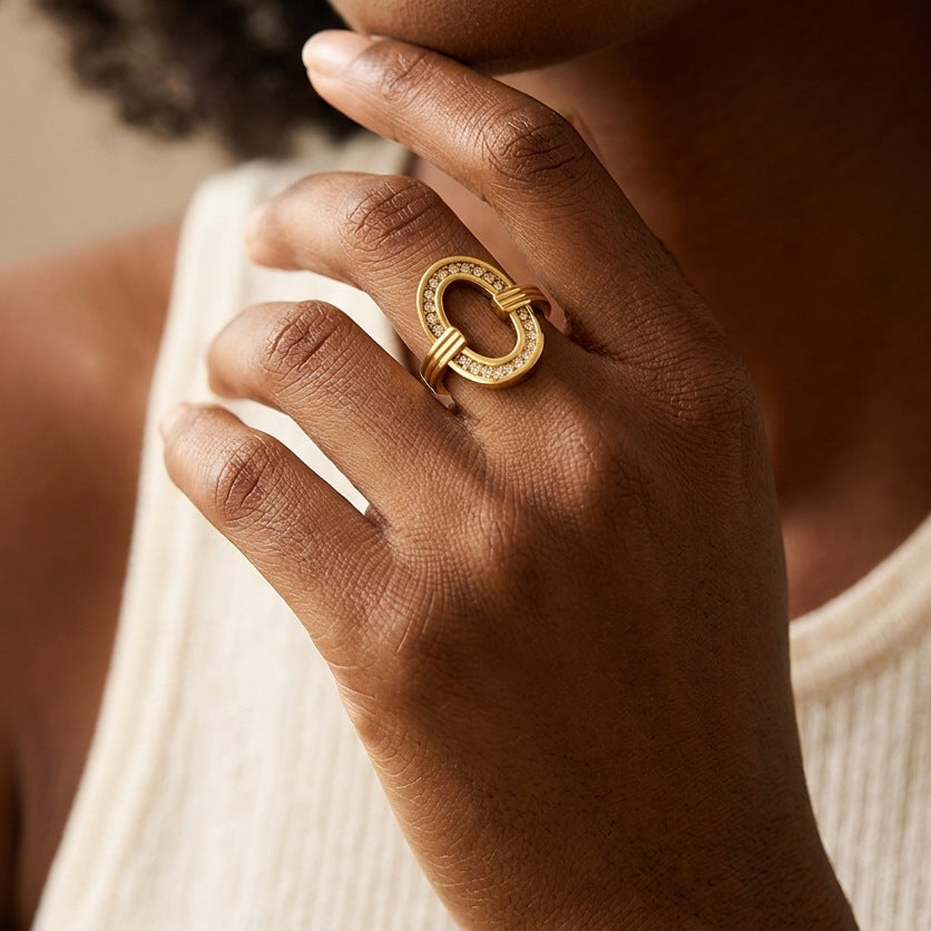 Bijoux en acier inoxydable européen et américain