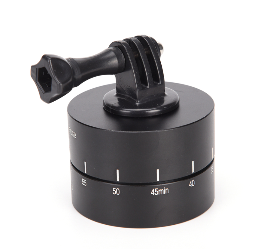 Compatible avec Lapse 360 Degree Auto Rotation caméra Tripod Head Base 360 Rotation Timelaps