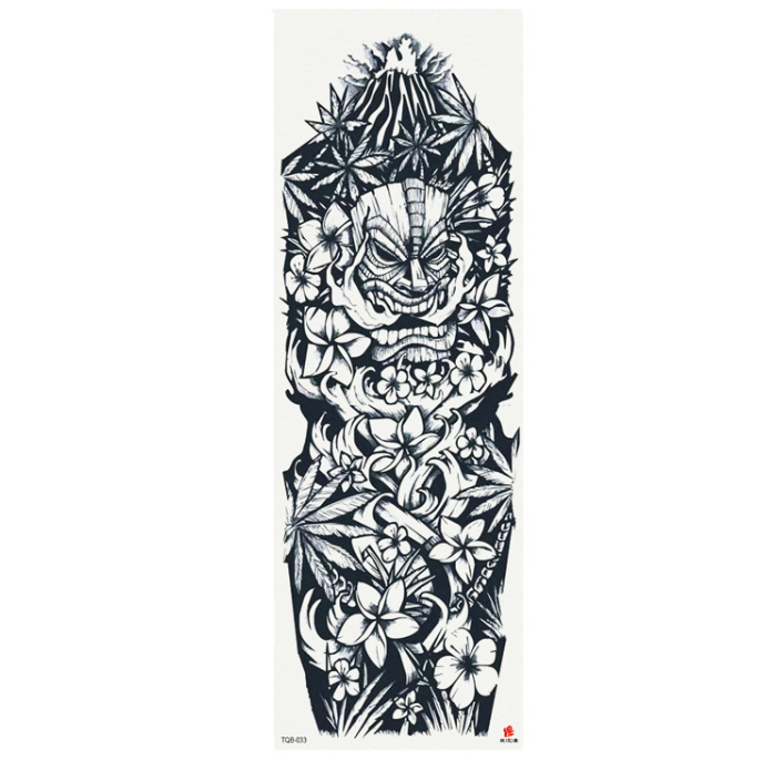 Plein bras étanche tatouage autocollants personnalisés 170 modèles disponibles mode belle simple d
