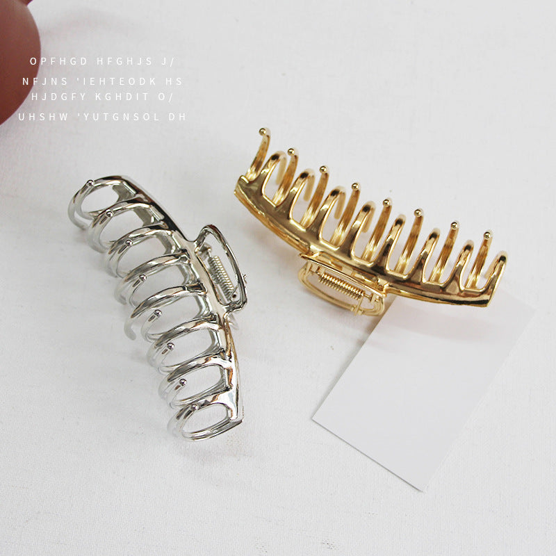 Claw simple Large Shark Clip Coiffure en métal