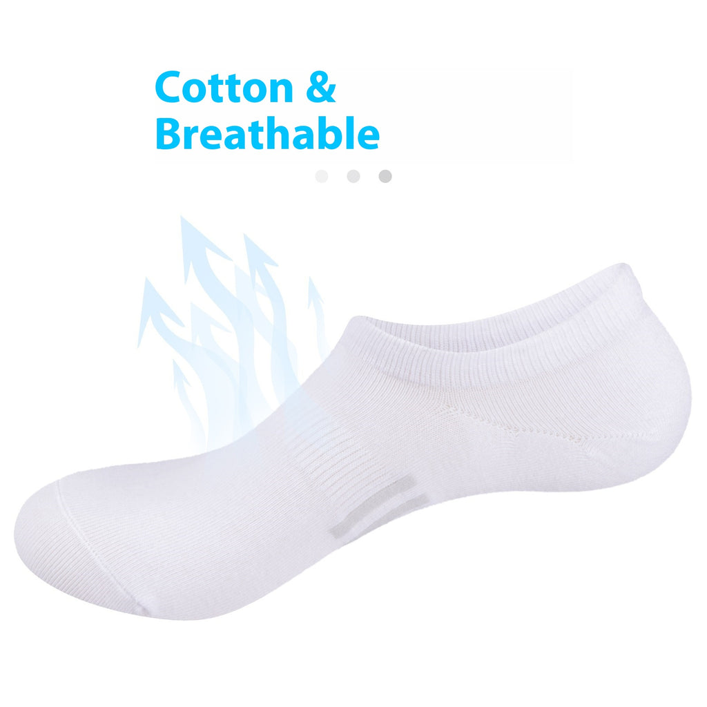 Pure coton Respirant Été mince serré Chaussettes mâles invisibles