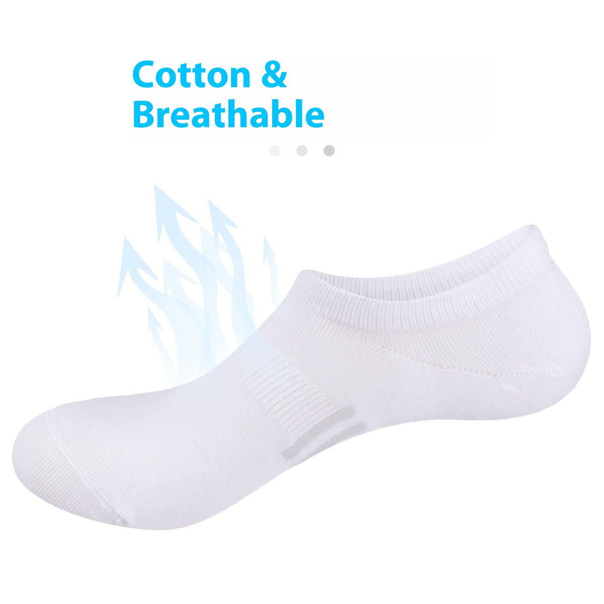 Pure coton Respirant Été mince serré Chaussettes mâles invisibles
