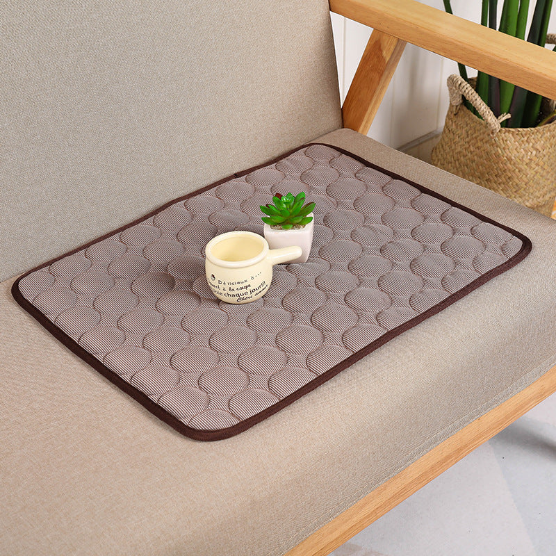 Tapis de chien de refroidissement d'été