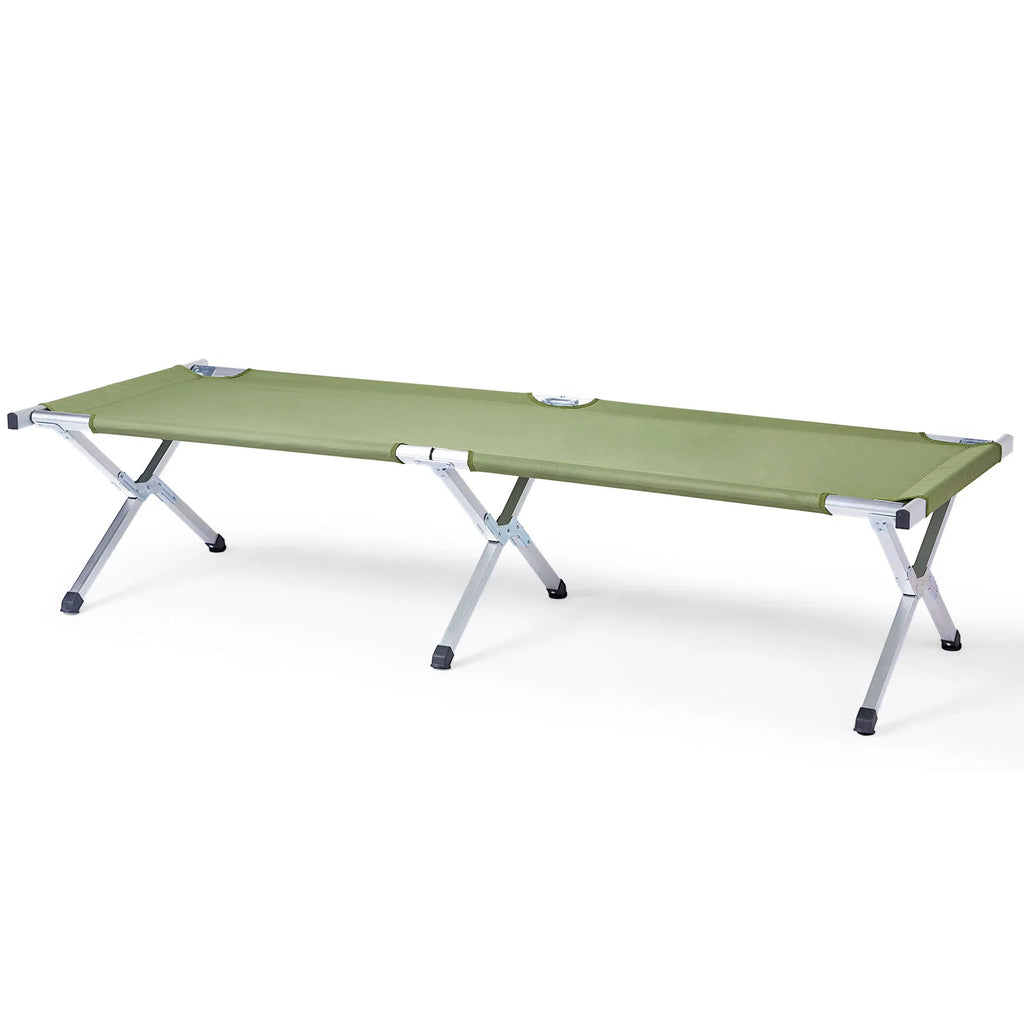 [Ancien code : 27860141]RHB-03A Lit de camping pliable portable avec sac de transport Army Green