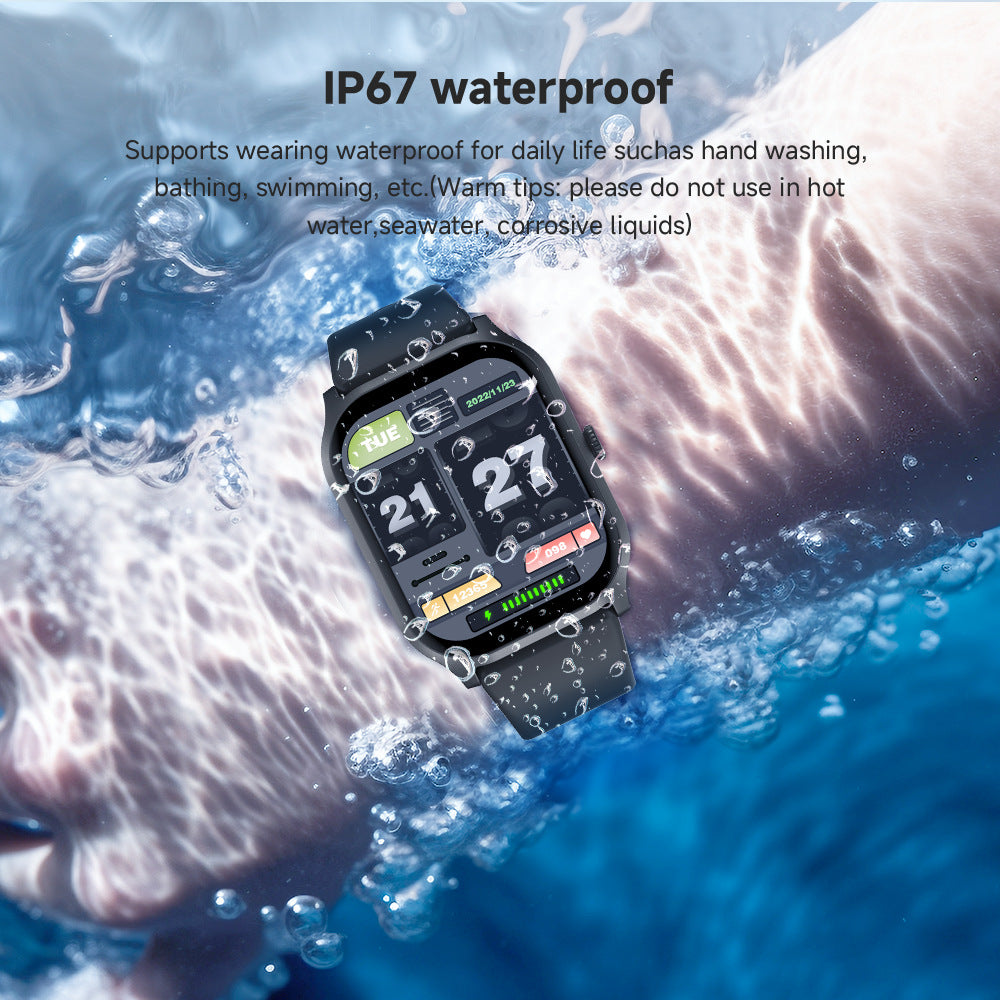 Montres Sports Waterproof HD Grand écran Bluetooth Appel
