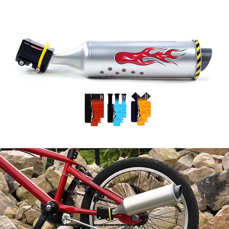 Vélo turbo moto son échappement six types de moto son sauvage effet