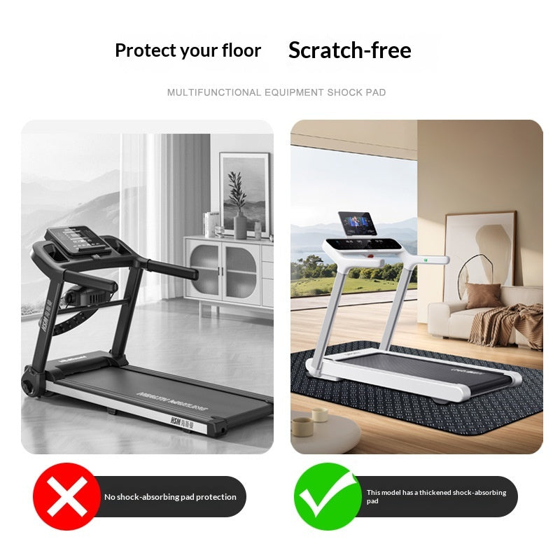Tapis pliable à double face pour l'absorption des chocs
