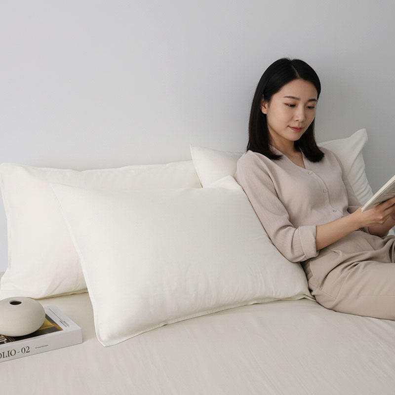 Coussin en lin de Tencel de style pastoral léger