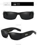 Fashion Brand Plaid Hip Hop Fashion West Coast Polarized Lunettes de soleil