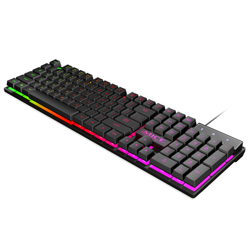 Clavier lumineux USB filaire
