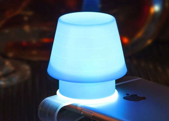 Mabor Stylish Cute Silicone Support de téléphone mobile Lampe de nuit Lampe Cadeaux