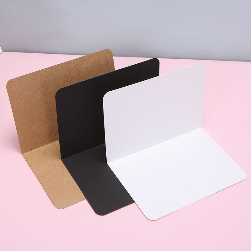 Carte Kraft pliée