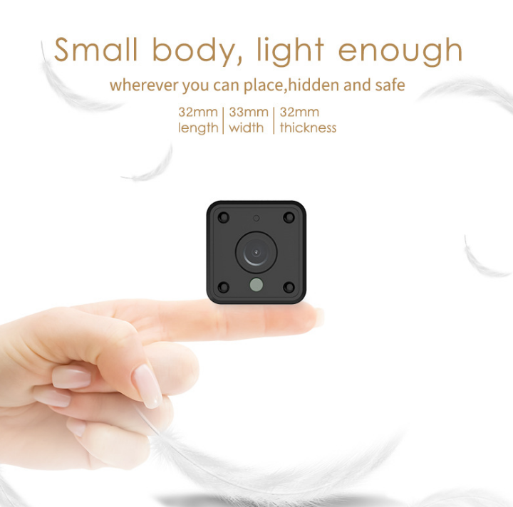 Caméra de vision de nuit HD smart wear caméra de surveillance intelligente