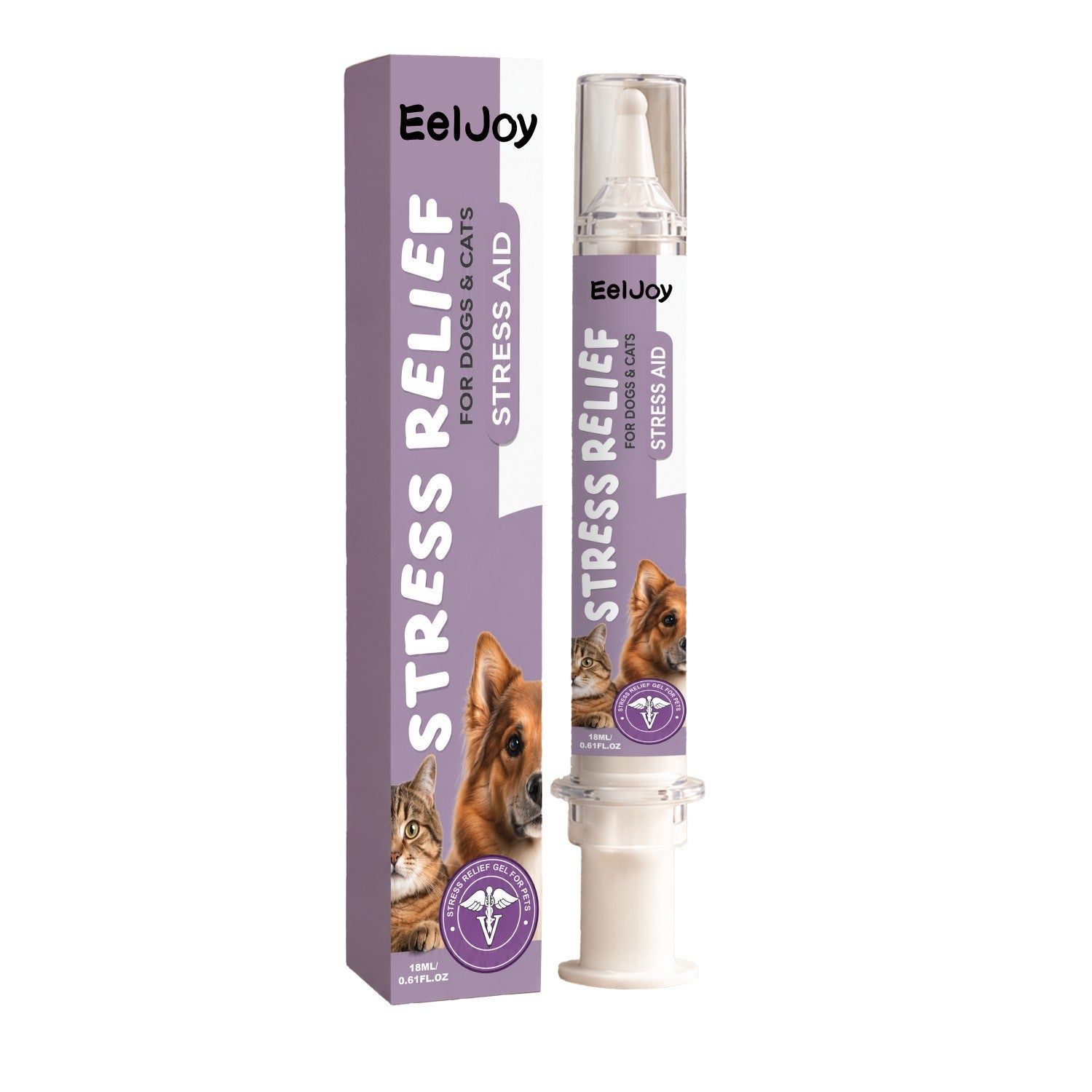 Gel anti-stress pour animaux de compagnie
