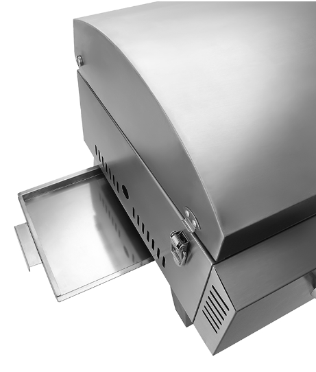 Grille extérieure portable en acier inoxydable