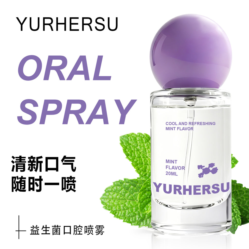 Spray probiotique oral pour améliorer la mauvaise haleine et améliorer les soins buccodentaires