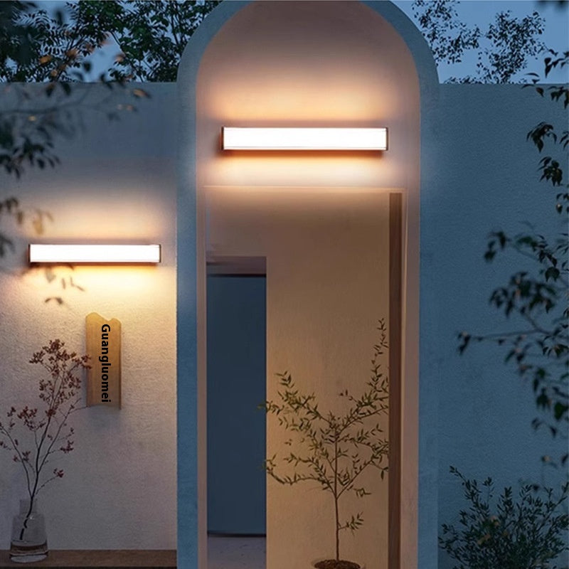 Outdoor Villa Hôtel Wall Courtyard Lampe d'entrée