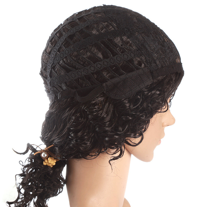 Petits cheveux bouclés africains