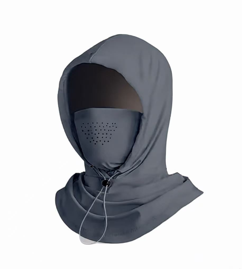Masque visage écran solaire avec Hood Protection UV pleine face