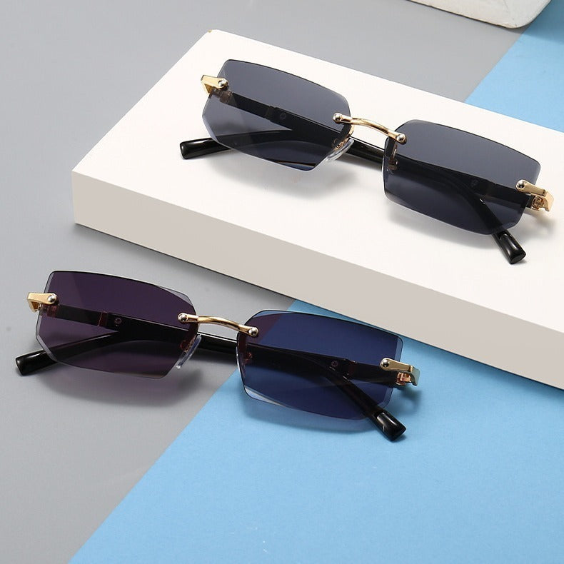 Lunettes de soleil homme sans cadre