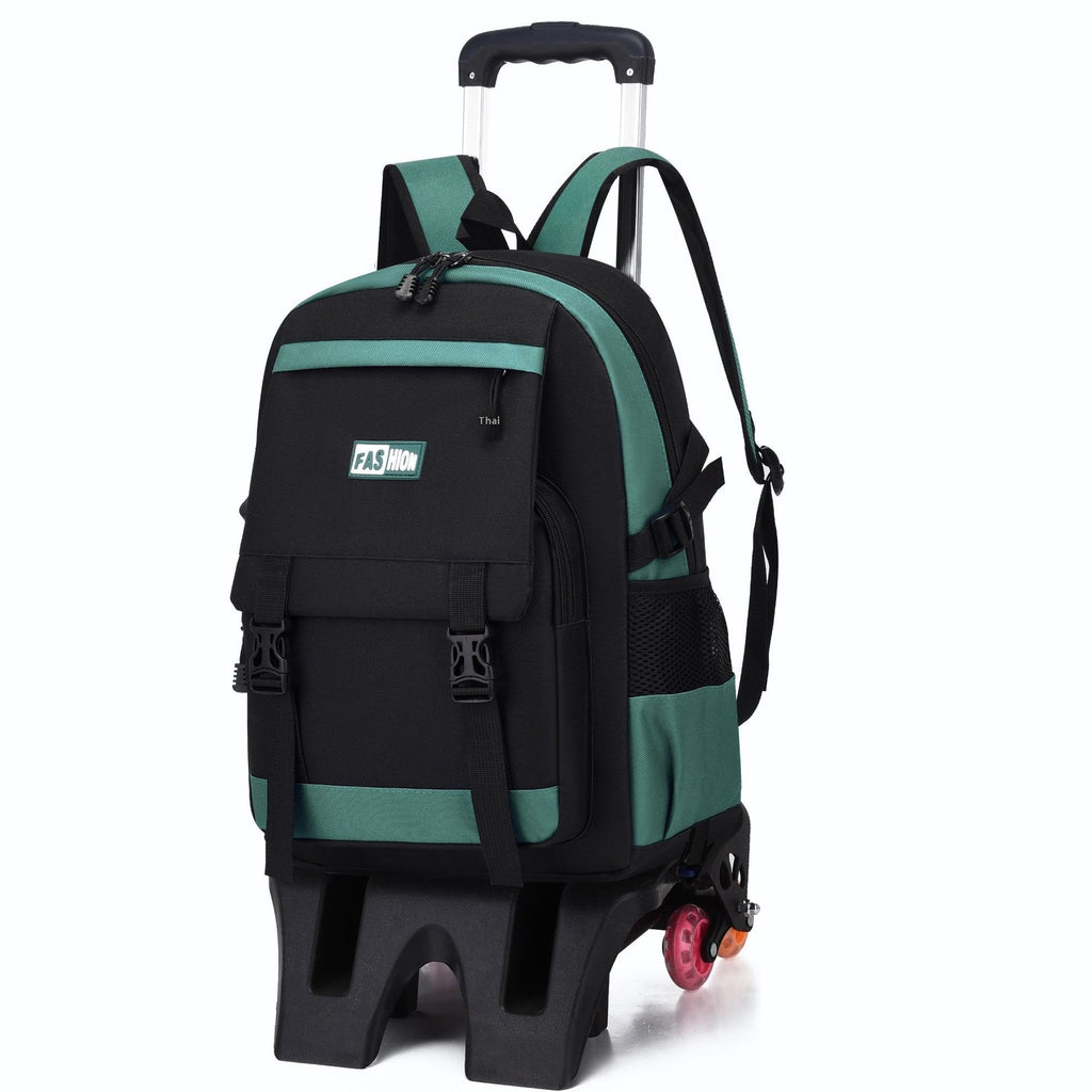 Élève de l'école primaire de loisirs Grande capacité Pull Rod sac à dos
