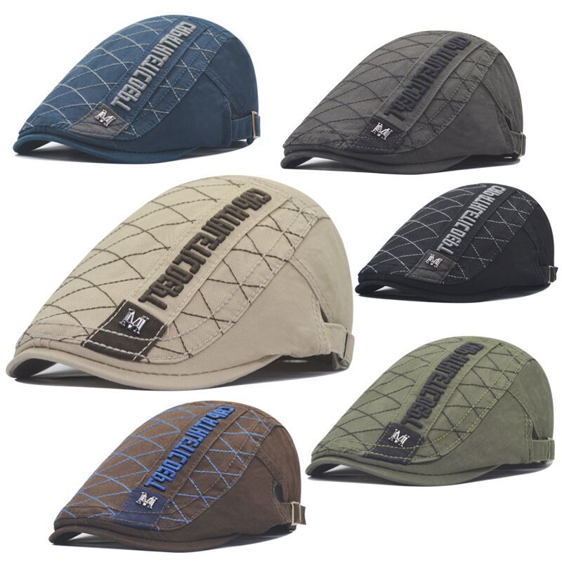 Protection solaire d'automne et d'hiver pour hommes Poof Peaked Cap