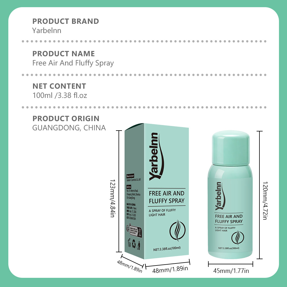 Vaporisateur de shampooing sec