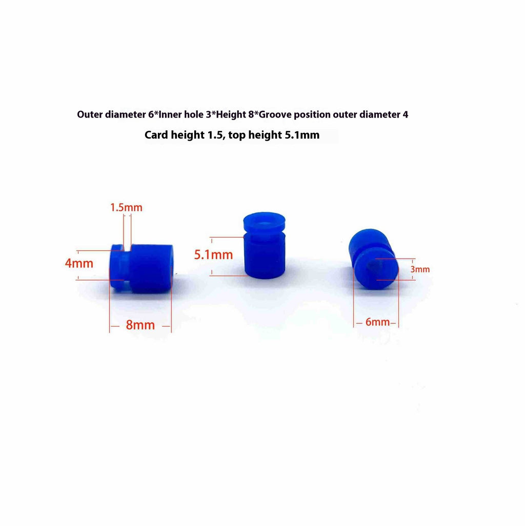 Colonne d'amortissement cylindrique en silicone M3