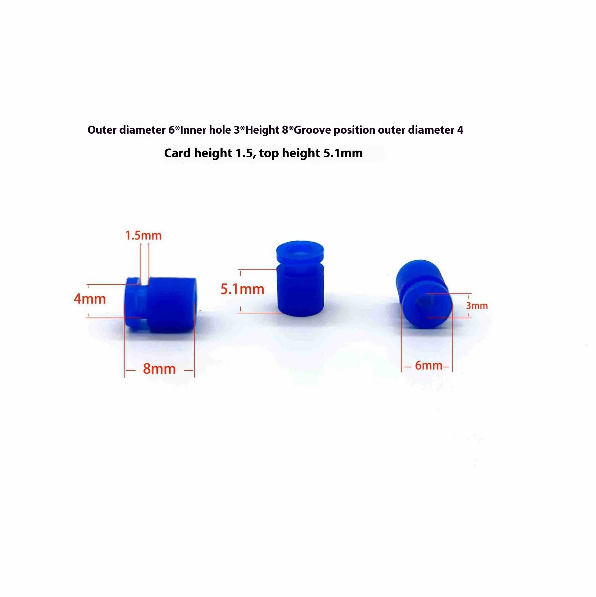 Colonne d'amortissement cylindrique en silicone M3