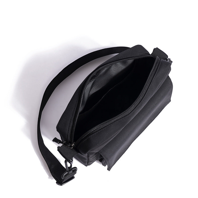 Sac d'épaule pour hommes Sac en nylon léger Sac en nylon simple Voyage étudiant Sac de voyage de loisirs