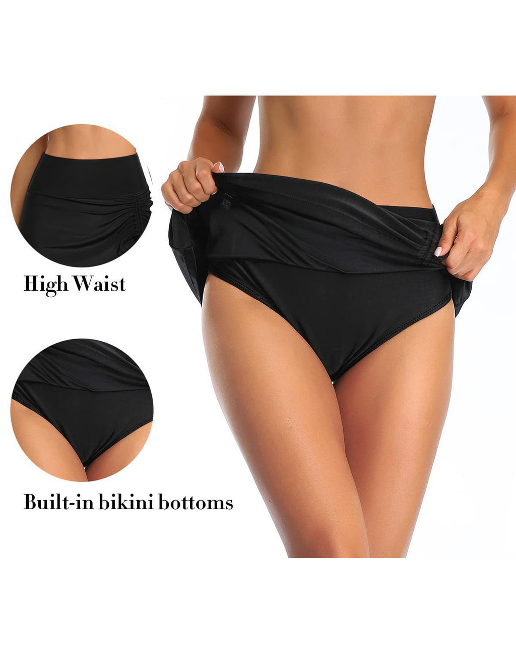 Trunks de Natation Casual Mode Dentelle Solide Couleur Femme