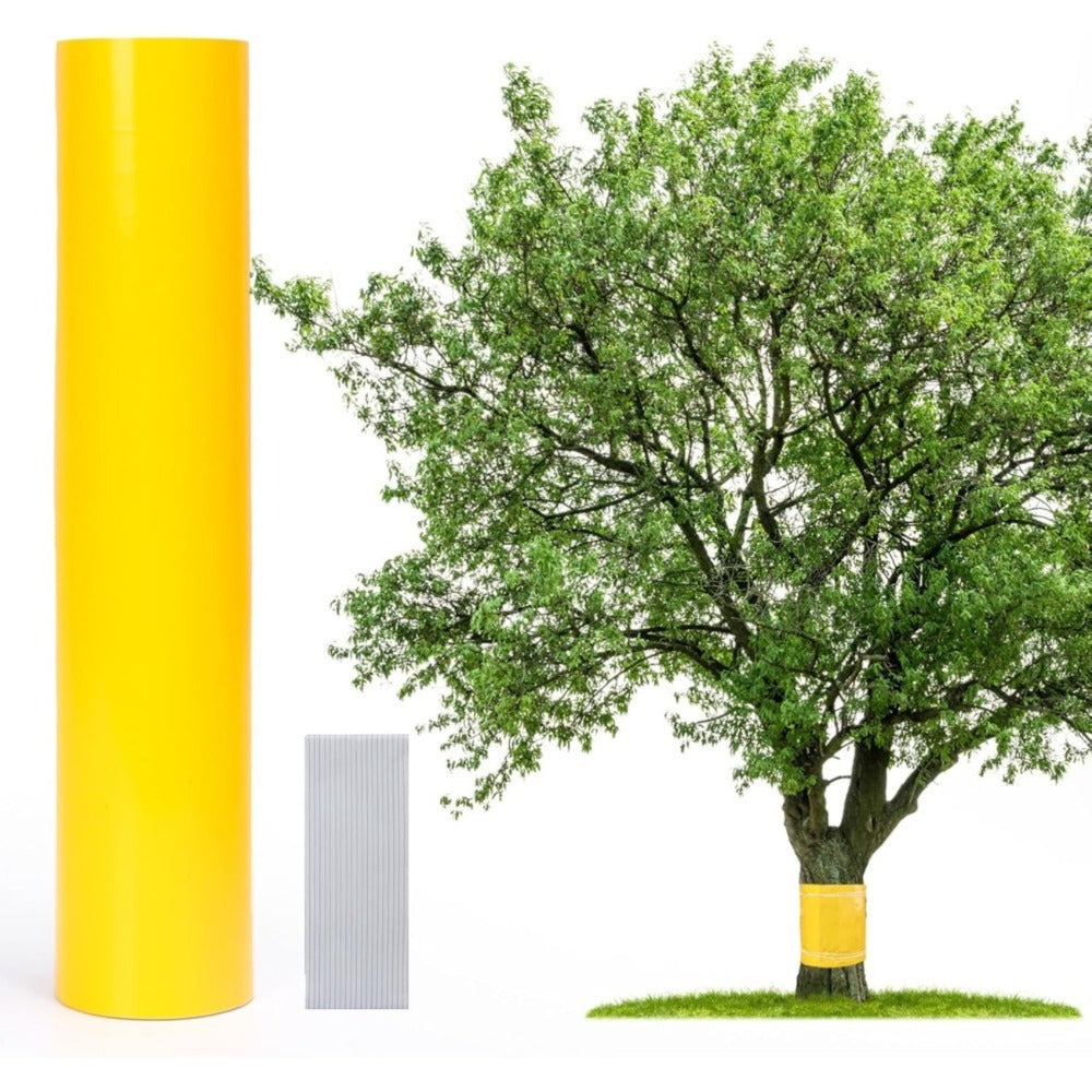 Kit de protection des arbres – 25 Cm X 5 M Protection durable pour les troncs d'arbres dans les jardins et Outdoo