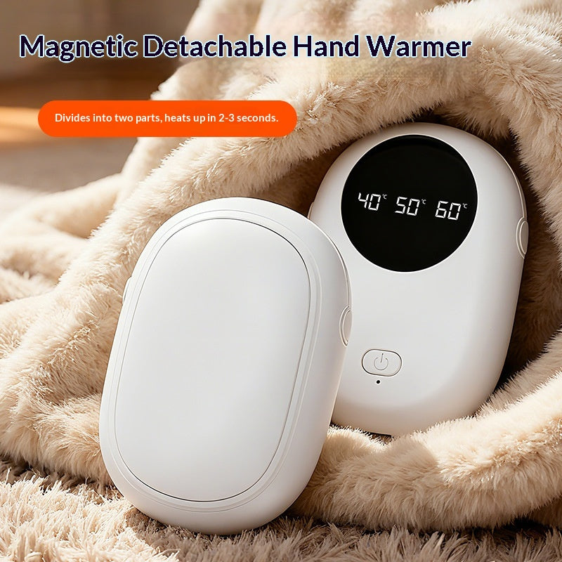 Mini Portable Split Design Chauffe-main rechargeable