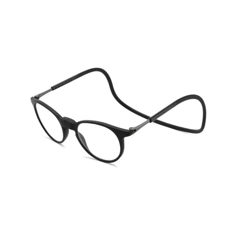 Verres de lecture pliables à fermeture magnétique avec portabl de blocage de la lumière bleue