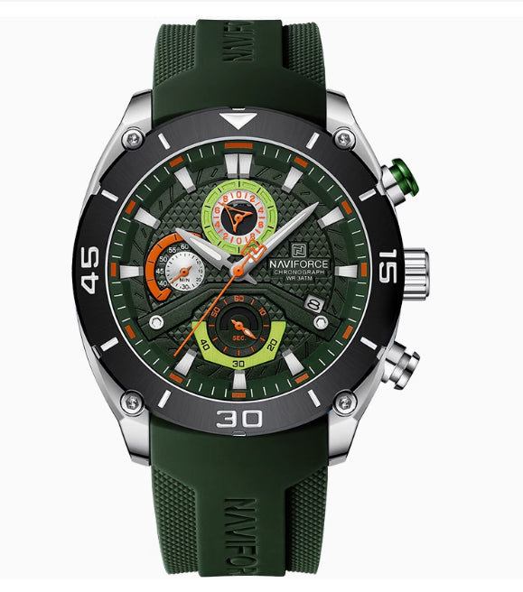 Youth Outdoor Sports and Casual Silicone Band Couleur Watrproof Watch