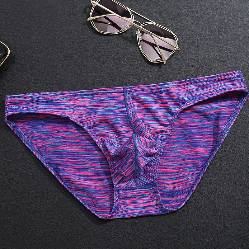 Sous-vêtements Triangle coton Été Sous-vêtements colorés Hommes