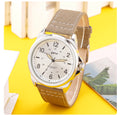 Montre Quartz simple rétro légère et résistante à l'usure