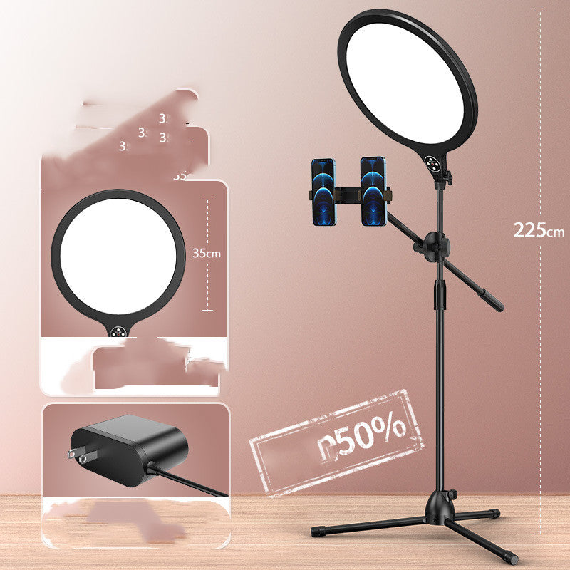Photo Plein écran Lampe de beauté Téléphone portable Télescopique Bureau Remplir la lumière