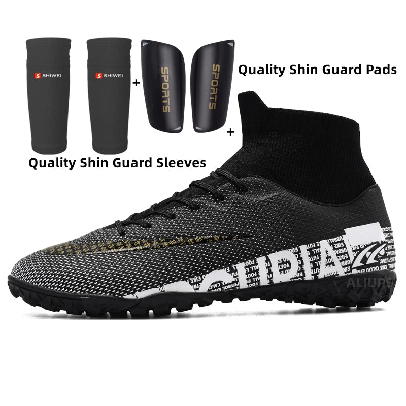 Les hommes et les femmes haut de gamme de football Broken Nail Court Studs AG Long Nail TF Sports Training Sh