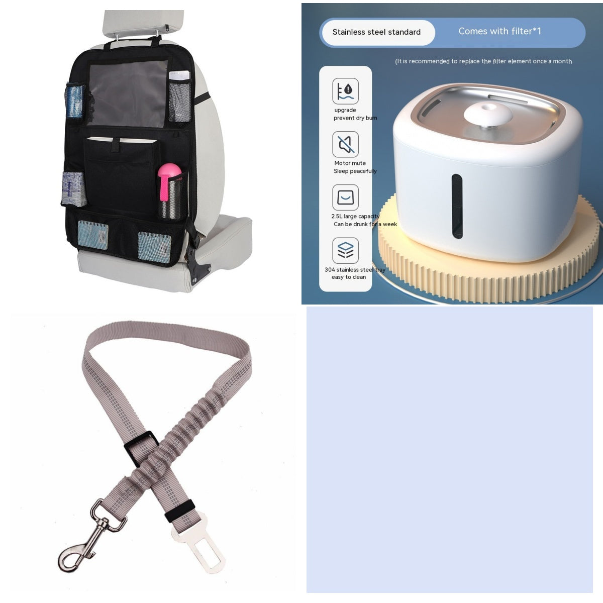 Distributeur d'eau intelligent pour animaux de compagnie Circulation automatique