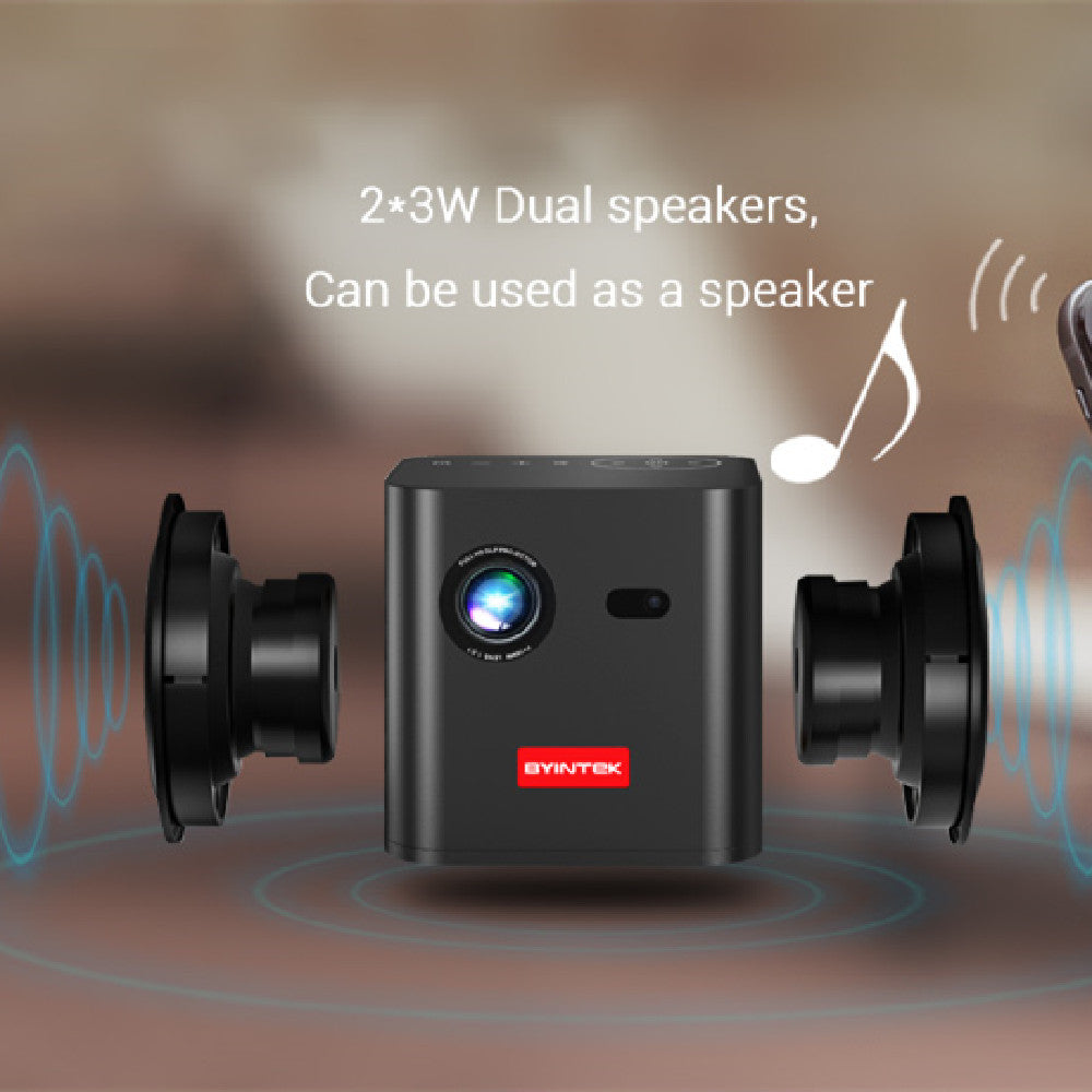 Miniature rechargeable 4K Mini projecteur DLP portable