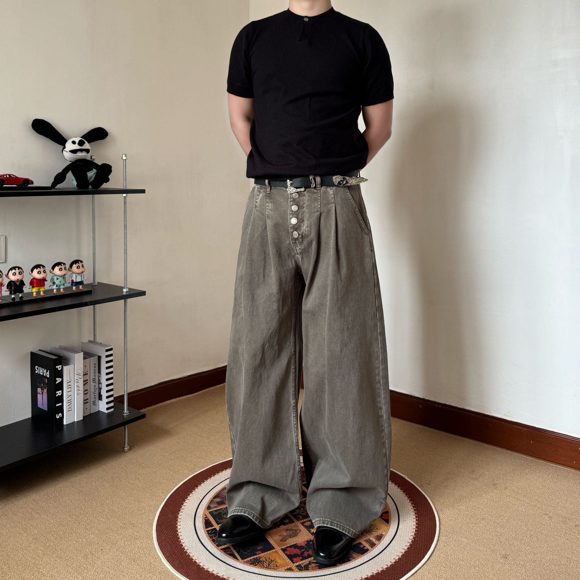 Pantalons pour hommes à jambes droites