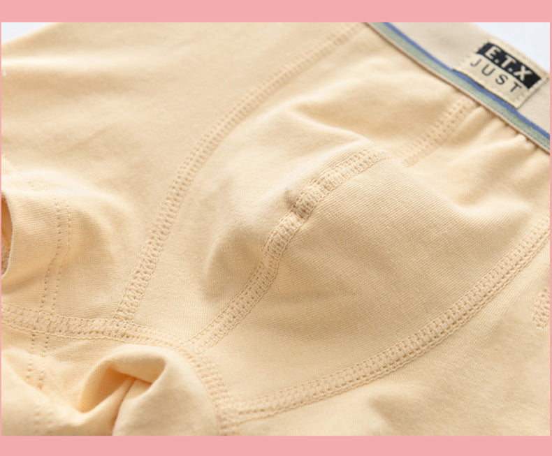 Cinq paquets de sous-vêtements en coton pour enfants respirant