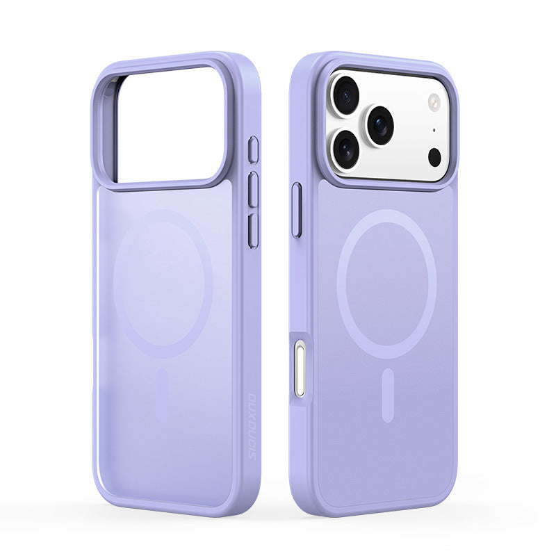 Magnetic Skin-feel Minimalist Matte transparent Couverture arrière