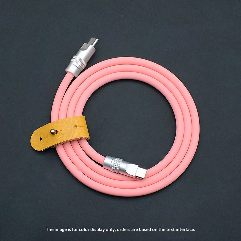 Câble à double tête en silicone ultra-soft
