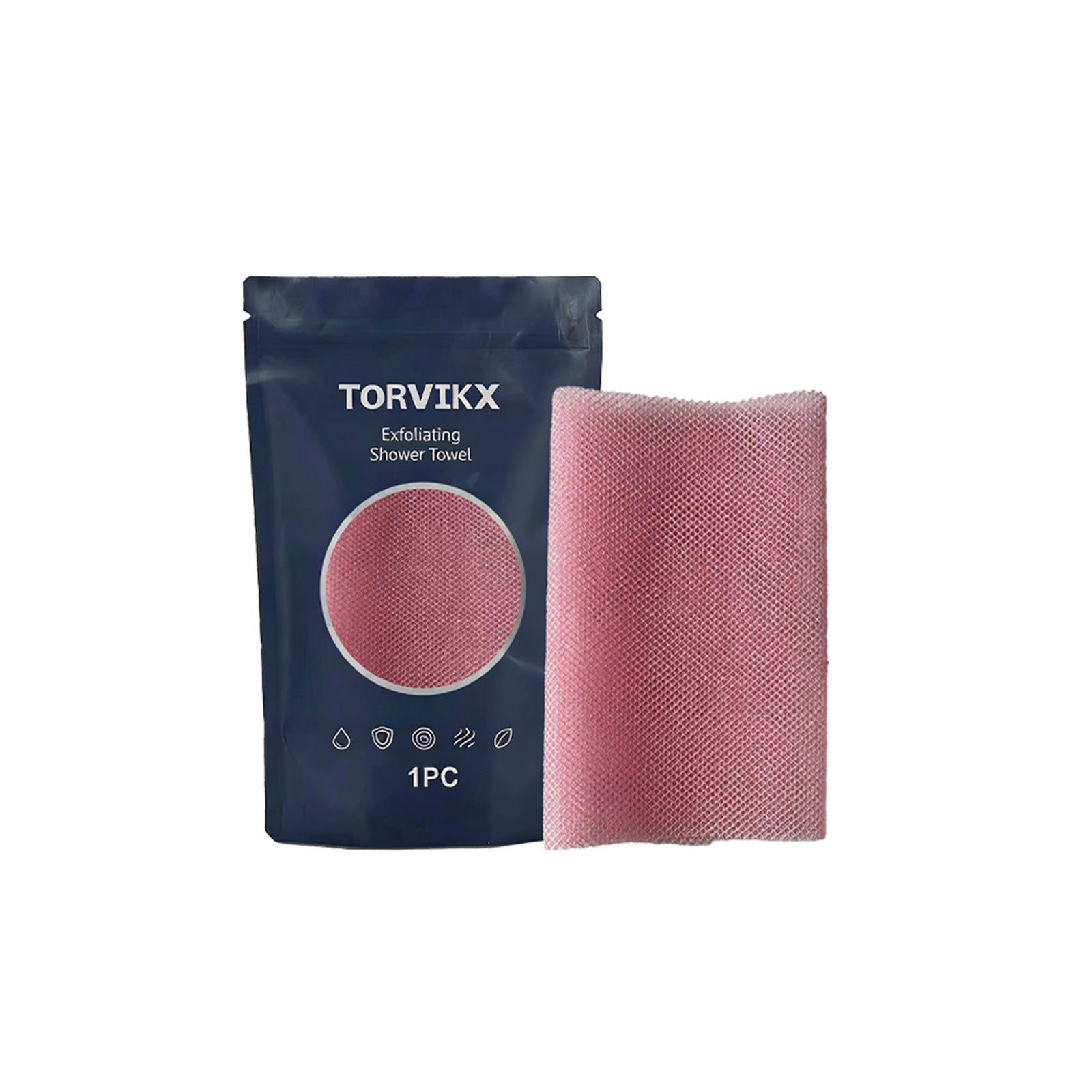 Torvikx corps nettoyant serviette de bain