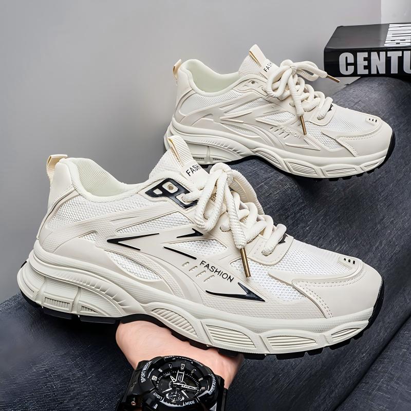 Homme lumière Hollow respirant anti-dérapant papa Sneakers