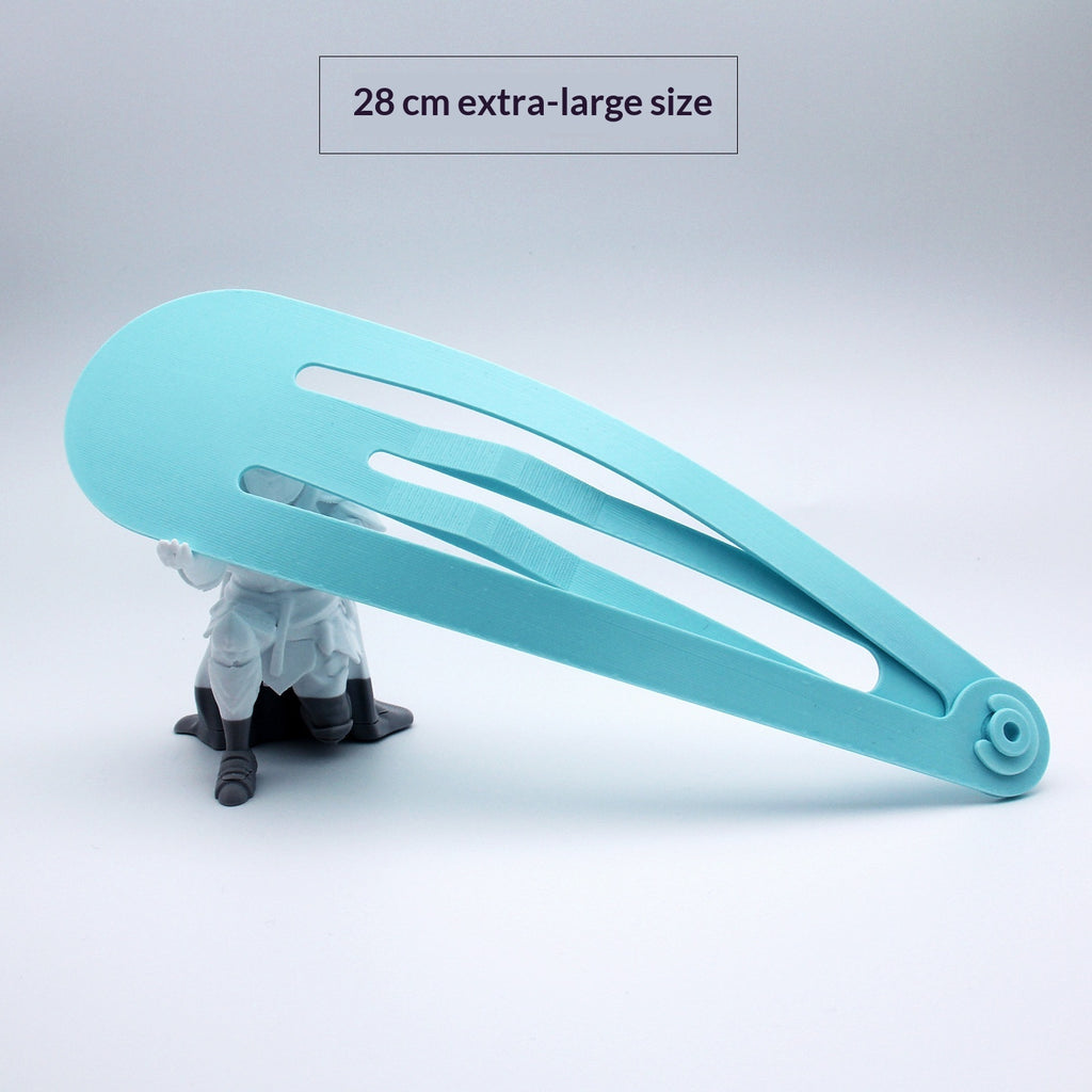 Comb de cheveux de nouveauté surdimensionné - Exagération de performance de scène Prop pour le stress créatif