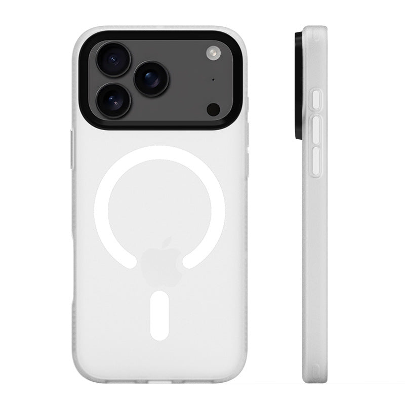 Applicable à 17promax boîtier de téléphone magnétique simple peau sens résistant à la chute Cov